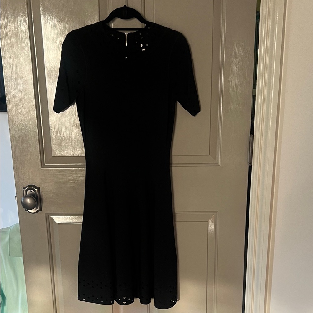 Milly Elegant Black Dress with cutout detailing